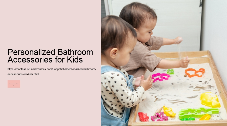Personalized Bathroom Accessories for Kids